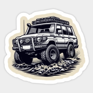 Toyota Land Cruiser Sticker